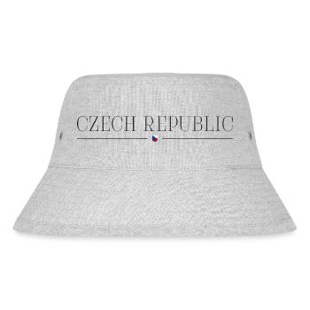 I love Czech Republic - Stanley/Stella Recycled Bucket Hat - heather grey - Front