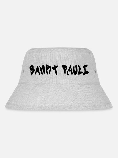SANKT PAULI - Stanley/Stella recycelter Bucket Hat - Grau meliert