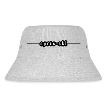 Après-ski - Stanley/Stella Recycled Bucket Hat - heather grey - Front