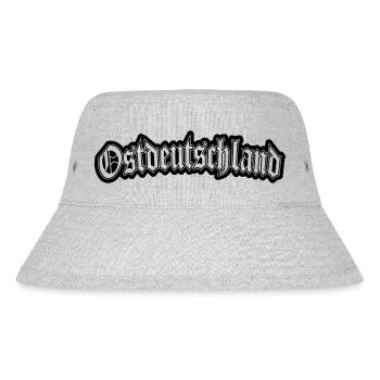 Ostdeutschland - Stanley/Stella recycelter Bucket Hat - Grau meliert - Vorne