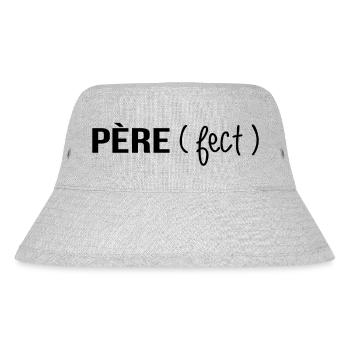 Père Fect - Parfait - Bob recyclé Stanley/Stella - gris chiné - Devant