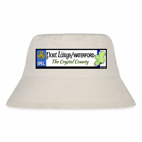 WATERFORD, IRELAND: licence plate tag style decal - Stanley/Stella Bucket Hat
