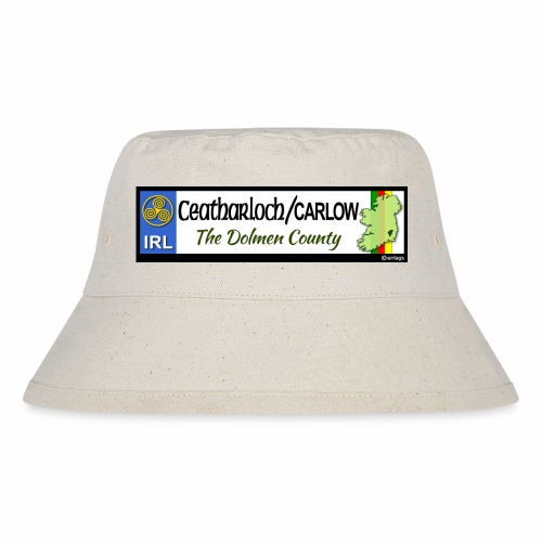 CARLOW, IRELAND: licence plate tag style decal - Stanley/Stella Bucket Hat