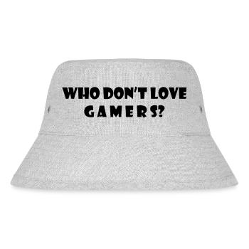 Game Gaming PC - Stanley/Stella recycelter Bucket Hat - Grau meliert - Vorne