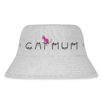 Catmum - Stanley/Stella Recycled Bucket Hat - heather grey - Front