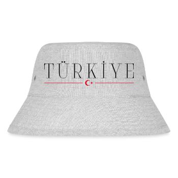 J’aime la Turquie Türkiye - Bob recyclé Stanley/Stella - gris chiné - Devant