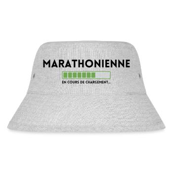 Marathonienne en cours de chargement - Bob recyclé Stanley/Stella - gris chiné - Devant