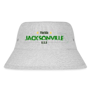 JACKSONVILLE - Stanley/Stella Recycled Bucket Hat - heather grey - Front