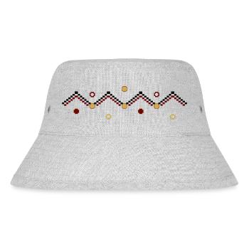 design original berbère - Bob recyclé Stanley/Stella - gris chiné - Devant