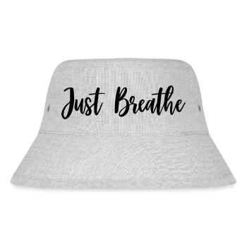 NUR VERSCHNAUFPAUSE - Stanley/Stella recycelter Bucket Hat - Grau meliert - Vorne