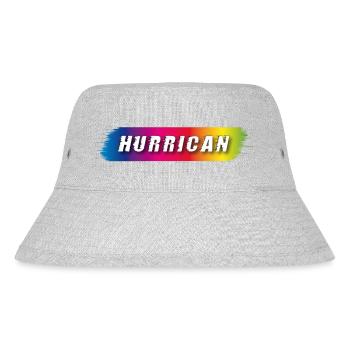 Hurrican Lettering Spectrum - Stanley/Stella Recycled Bucket Hat - heather grey - Front