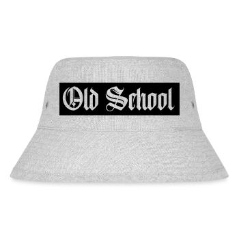 Old School - Stanley/Stella Recycled Bucket Hat - heather grey - Front
