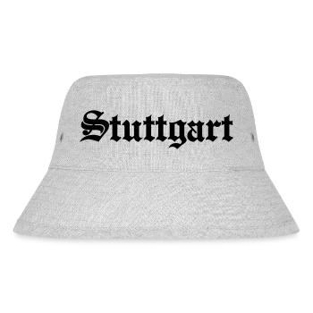 Stuttgart - Stanley/Stella recycelter Bucket Hat - Grau meliert - Vorne