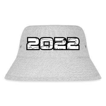 2022 - Stanley/Stella recycelter Bucket Hat - Grau meliert - Vorne