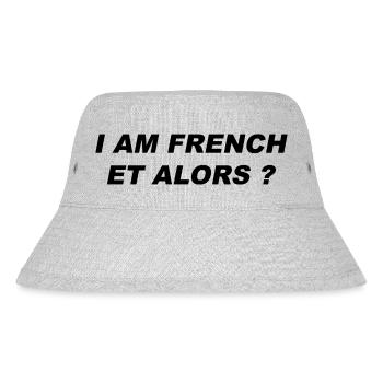 I am french et alors ? - Bob recyclé Stanley/Stella - gris chiné - Devant