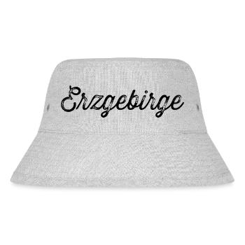 Erzgebirge Heimat - Stanley/Stella recycelter Bucket Hat - Grau meliert - Vorne