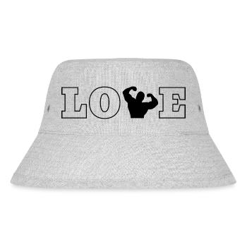 Fitness Sports Bodybuilding Athletes Fitness Sports - Stanley/Stella Recycled Bucket Hat - heather grey - Front