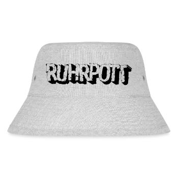 Ruhrpott Motiv - Urban - Stanley/Stella recycelter Bucket Hat - Grau meliert - Vorne