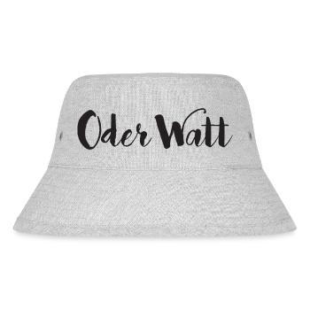 Or Watt: The Saying of the Year - Stanley/Stella Recycled Bucket Hat - heather grey - Front