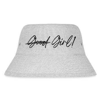 No More Good Girl - Stanley/Stella Recycled Bucket Hat - heather grey - Front