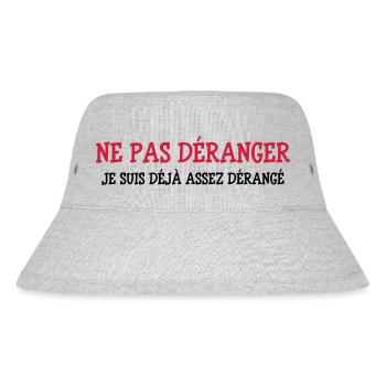 Ne pas Déranger ! - Bob recyclé Stanley/Stella - gris chiné - Devant