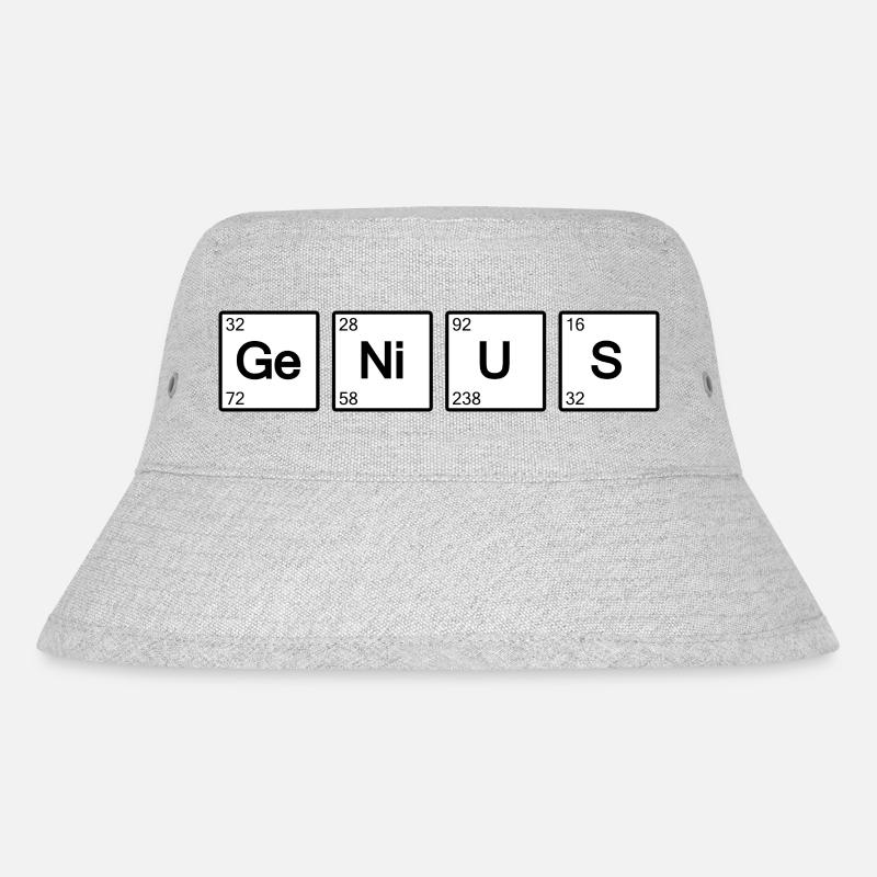 Genius Geek science (Blanc) - Bob recyclé Stanley/Stella - gris chiné