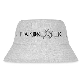Coiffeur - Bob recyclé Stanley/Stella - gris chiné - Devant