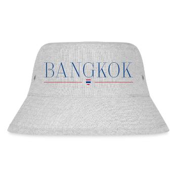 Ich liebe Bangkok - Stanley/Stella recycelter Bucket Hat - Grau meliert - Vorne