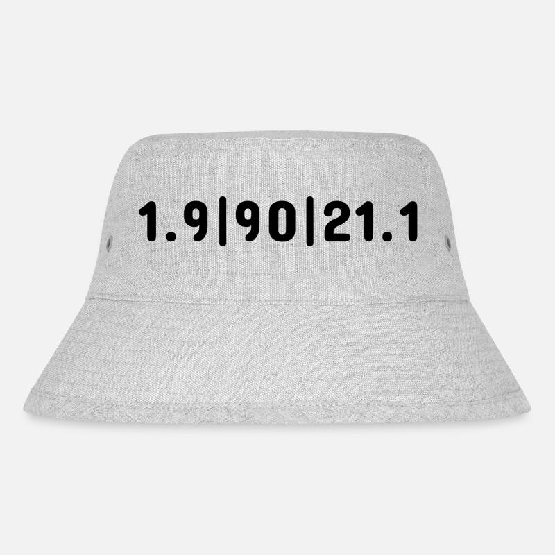 1.9|90|21.1 – Middle Distance - Stanley/Stella Recycled Bucket Hat - heather grey
