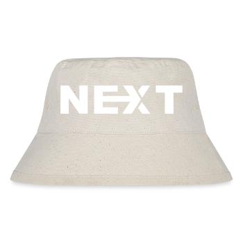 Next White Text - Stanley/Stella Recycled Bucket Hat - natural - Front