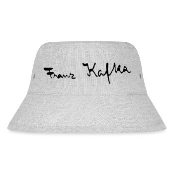 Franz Kafka - Stanley/Stella Recycled Bucket Hat - heather grey - Front