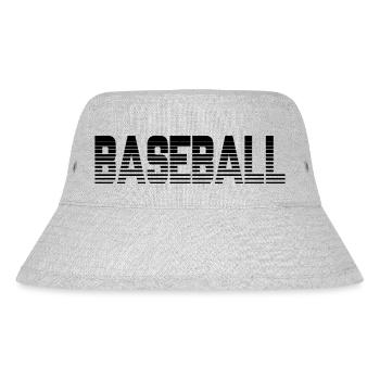 Baseball - Stanley/Stella recycelter Bucket Hat - Grau meliert - Vorne