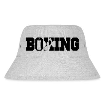 Ich kann keinen BOX-BESTSELLER 🌟🌟 haben - Stanley/Stella recycelter Bucket Hat - Grau meliert - Vorne