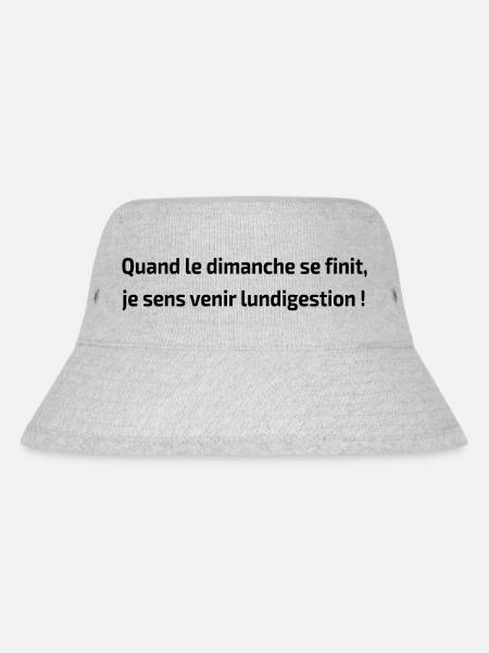 Quand le dimanche se finit - Bob recyclé Stanley/Stella - gris chiné