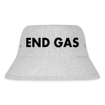 End gas - Stanley/Stella Recycled Bucket Hat - heather grey - Front