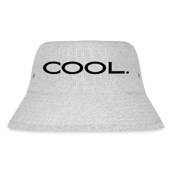 COOL Tshirt I Hoodie I Pullover I Design I Smart - Stanley/Stella recycelter Bucket Hat - Grau meliert - Vorne