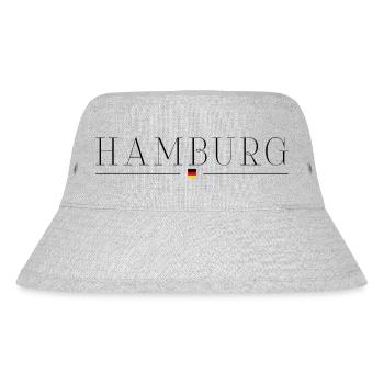 T-shirt Hambourg : Harbour Romance, Culture, Style - Bob recyclé Stanley/Stella - gris chiné - Devant