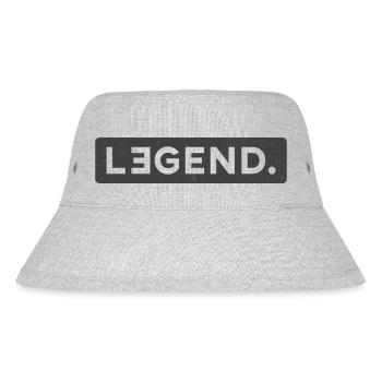 LEGEND & LEGACY - Stanley/Stella Recycled Bucket Hat - heather grey - Front