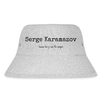 Serge Karamazov - Fils Unique - Bob recyclé Stanley/Stella - gris chiné - Devant