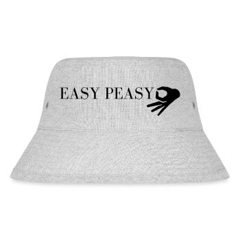 easy peasy - Stanley/Stella recycelter Bucket Hat - Grau meliert - Vorne