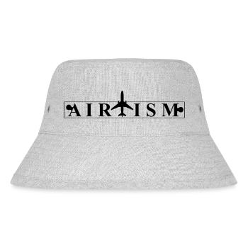 Airtism Black - Stanley/Stella Recycled Bucket Hat - heather grey - Front