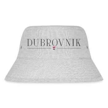 Dubrovnik T-Shirt: History, Charm - Stanley/Stella Recycled Bucket Hat - heather grey - Front