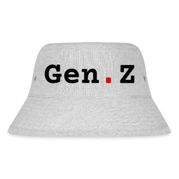 Gen. Z - Stanley/Stella recycelter Bucket Hat - Grau meliert - Vorne