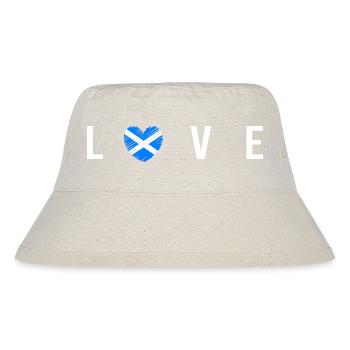 Schottland - Stanley/Stella recycelter Bucket Hat - Naturweiß - Vorne