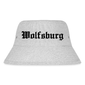 Wolfsburg - Stanley/Stella recycelter Bucket Hat - Grau meliert - Vorne