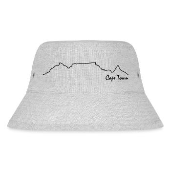 TableMountain-Cape Town - Stanley/Stella Recycled Bucket Hat - heather grey - Front