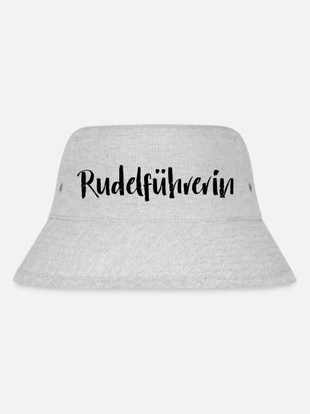 Rudelführerin - Stanley/Stella recycelter Bucket Hat - Grau meliert