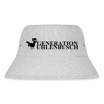 Generation Uhlenbusch - Stanley/Stella recycelter Bucket Hat - Grau meliert - Vorne