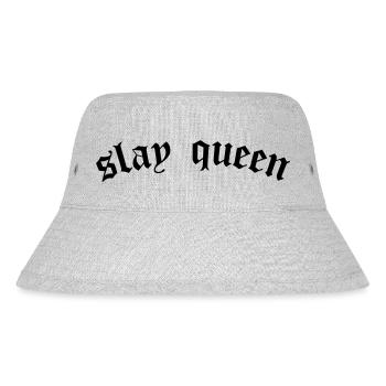 SLay queen - Stanley/Stella Recycled Bucket Hat - heather grey - Front