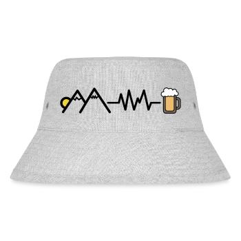 climber - Stanley/Stella Recycled Bucket Hat - heather grey - Front